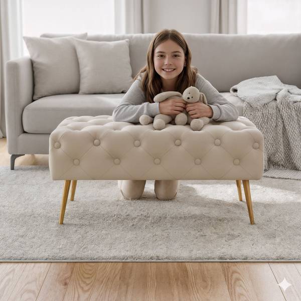 Polsterbank MADRID Beige