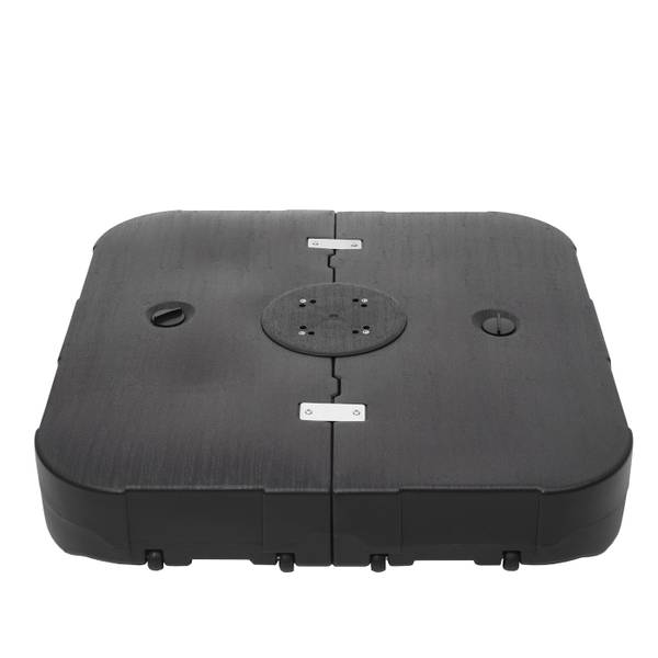Porte-parasol XXL F54 Noir - Matière plastique - 97 x 18 x 97 cm