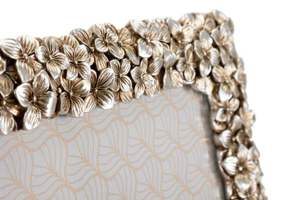 Fotolijst Flolly zilver - hars - 2 x 32 x 27 cm