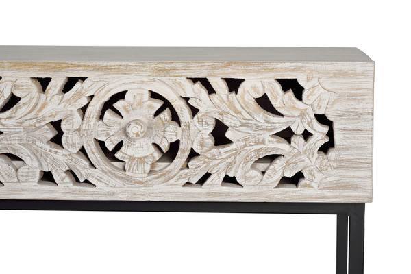 Konsole 6197 Massivholz - 30 x 77 x 120 cm