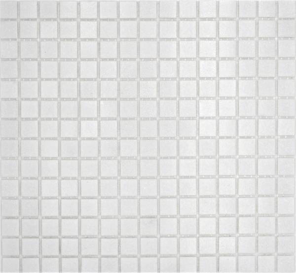 Mosaikfliesen 200-A02 Weiß - Glas - 33 x 33 x 33 cm