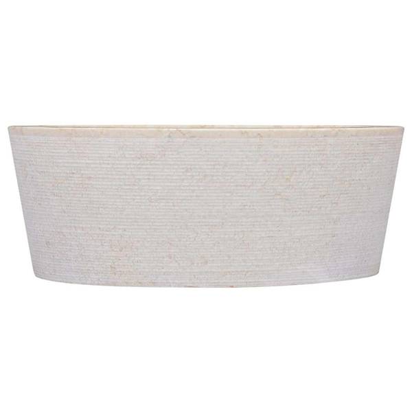 Becken 3007568 Weiß - Marmor - 40 x 15 x 40 cm