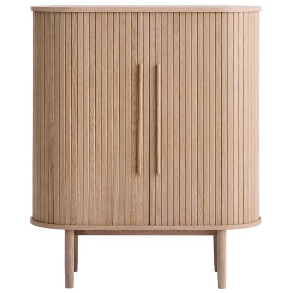 Highboard Meta Braun - Massivholz - 100 x 118 x 40 cm