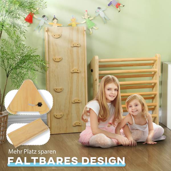 Klettergerüst 331-064V00ND Braun - Holzwerkstoff - 65 x 59 x 147 cm