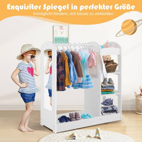 Bücherregal kinder 94062187 Weiß - Holzwerkstoff - 1 x 1 x 1 cm