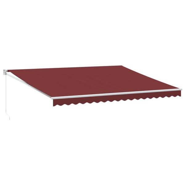 Einziehbare Markise 3028286-1 Burgunderrot - 300 x 450 cm