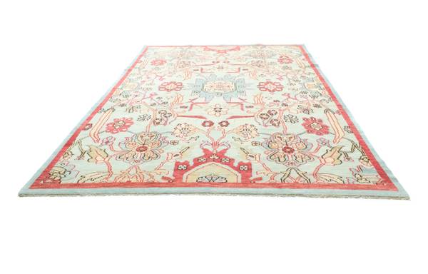 Teppich Abstract Beige - Wolle - 250 x 1 x 363 cm