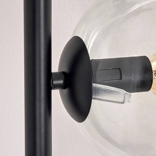 Stehlampe Cesaro Aluminium - Klarglas - 17 x 160 x 83 cm