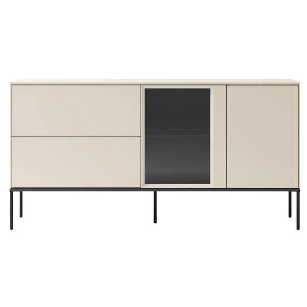 Sideboard BELLEZO Weiß - Melamin - 166 x 85 x 41 cm