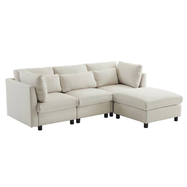 Canapé d'angle LEINKiss Ⅳ Beige