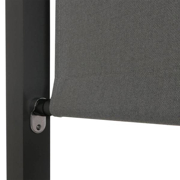 Lounge-Gartenliege M63b Anthrazit - Grau
