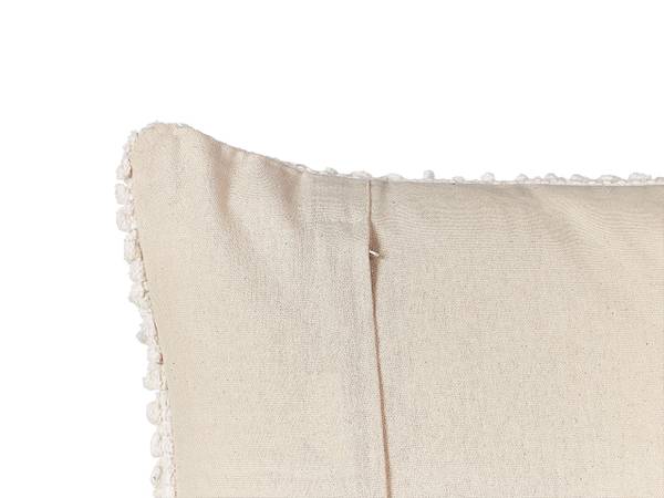 Dekokissen JOARA 2-tlg Beige - Naturfaser - 45 x 10 x 45 cm