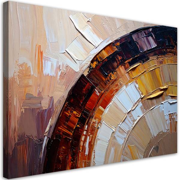 Canvas schilderij Geometrie 90 x 60 cm