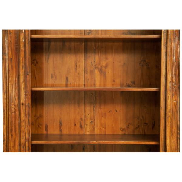 Bücherregal ITALIA Braun - Massivholz - 47 x 235 x 230 cm