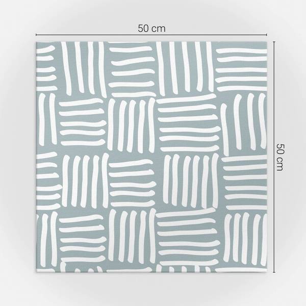 Fliesen Linien Geo-Design 4er Set 50 x 50 cm