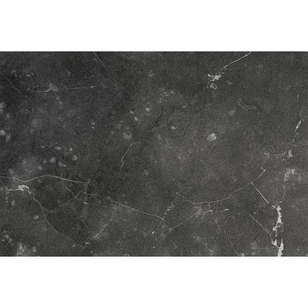 Table de chevet Strington Noir - En partie en bois massif - 35 x 65 x 35 cm
