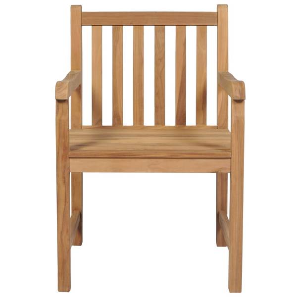 Gartenstuhl 3073001 (4er Set) Braun - Teakholz - 60 x 90 x 58 cm