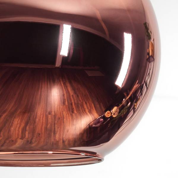Stehlampe Cesaro Aluminium - Klarglas - Marmor - 114 x 185 x 72 cm