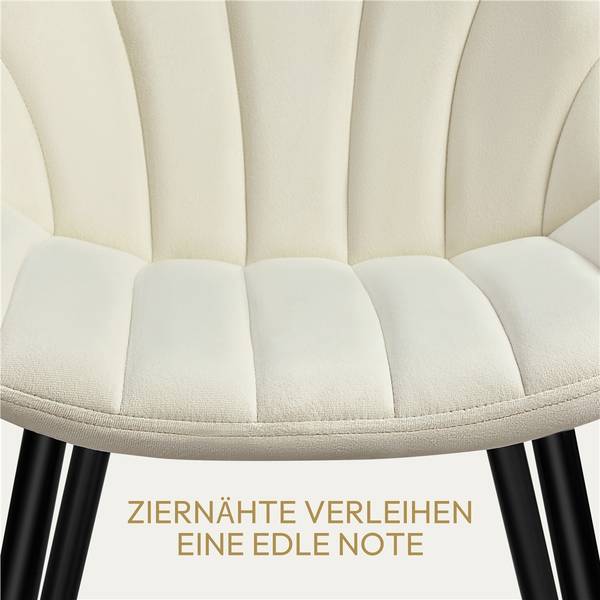 Esszimmerstuhl ARK04 2er Set Beige