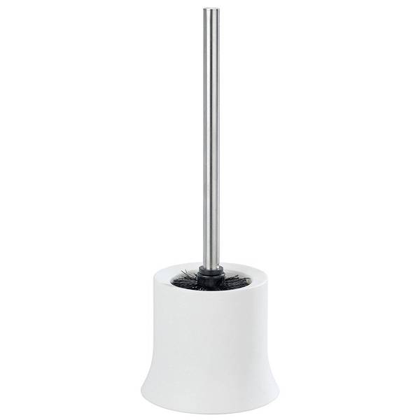 WC Garnitur Basic Weiß - Kunststoff - 14 x 38 x 14 cm