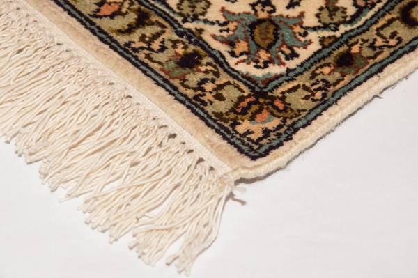 Orientteppich Premium Beige - Seide - 62 x 1 x 95 cm