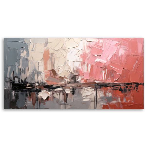 Canvas schilderij Aura 80 x 40 cm