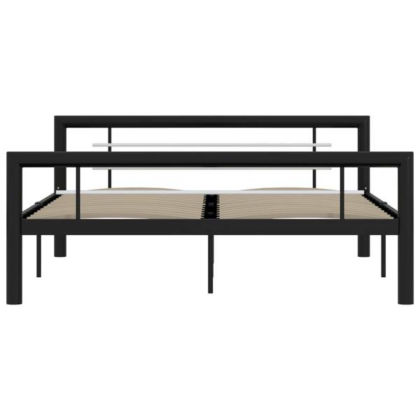 Bettgestell X322 Schwarz - Metall - 148 x 66 x 212 cm