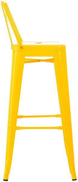 Barhocker LEKEL (4er-Set) Gelb