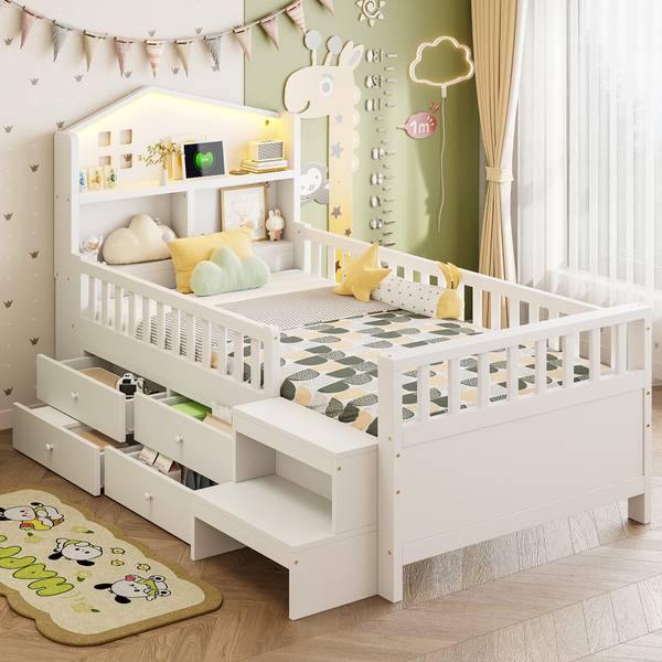 Lit enfant Phoebus Ⅶ Blanc
