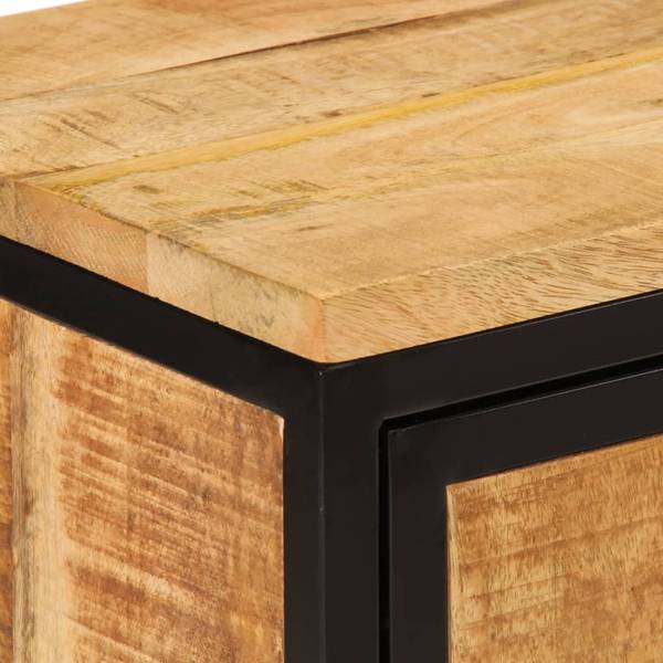 Nachttisch X6716 Braun - Massivholz - 30 x 53 x 40 cm