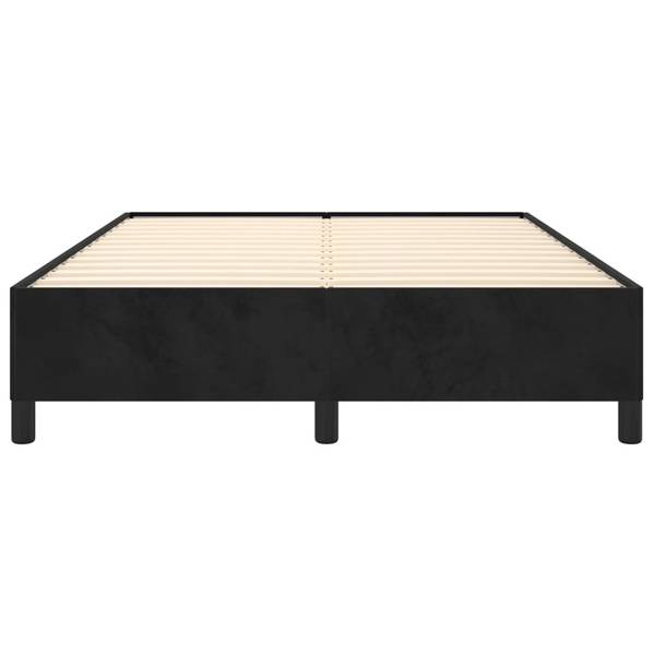 Bedframe 3016042-4 zwart - 143 x 203 cm
