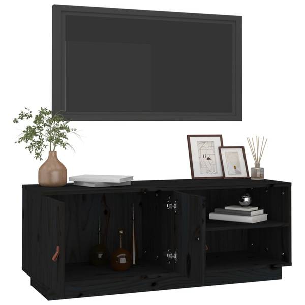 TV-Schrank D368 Schwarz