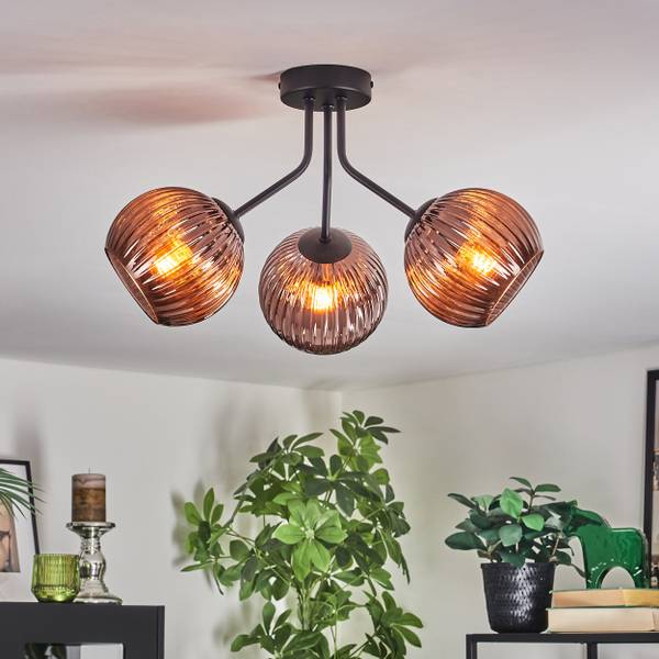 Deckenleuchte Cesaro Metall - 16 x 16 x 24 cm