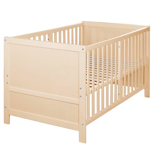 Babybed Sleep bruin - plaatmateriaal op houtbasis - 78 x 78 x 142 cm