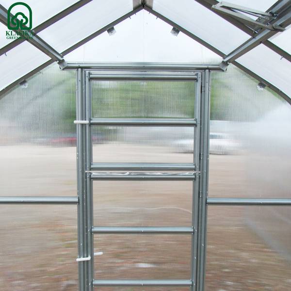 KLASIKA STANDART PREMIUM 10m² Silber - Metall - 250 x 245 x 400 cm