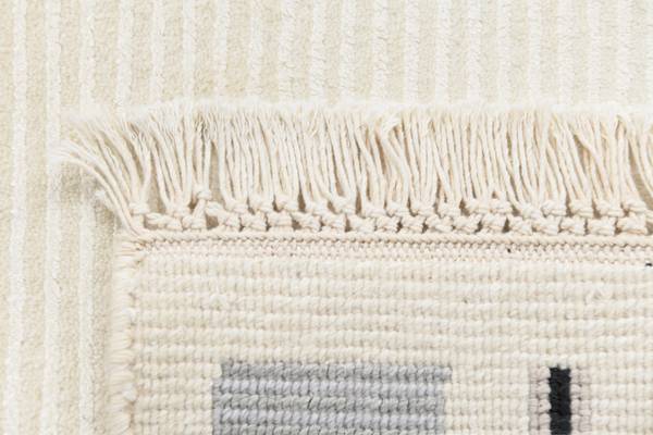 Tapis de passage Darya CDLXXIX Beige - Laine - 81 x 1 x 302 cm