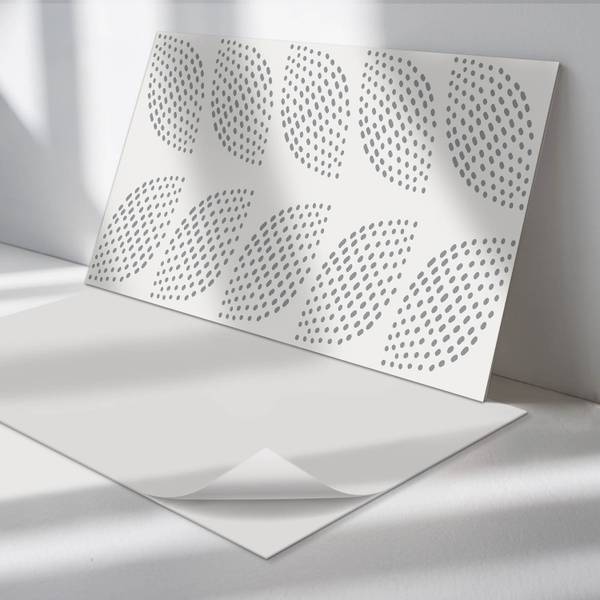 Klebepaneele Blatt Punkte 100 x 50 cm