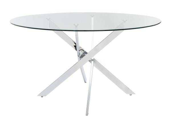 Esstisch COSIMA Glas - 140 x 77 x 140 cm