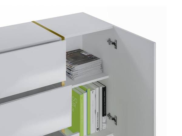 Buffet MARZIALO Doré - Profondeur : 158 cm