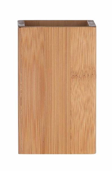 Zahnbürstenhalter 40881 Braun - Bambus - 7 x 11 x 7 cm