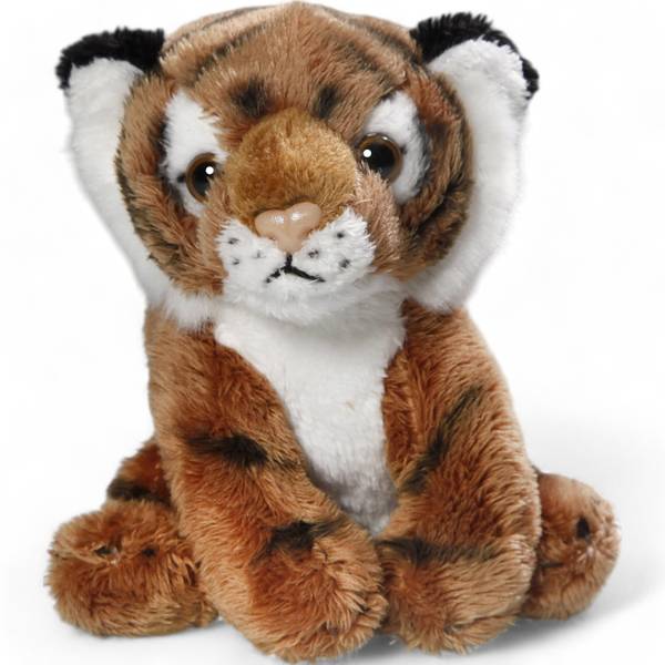 Kuscheltier Tiger Braun - Kunstfell - 6 x 12 x 8 cm