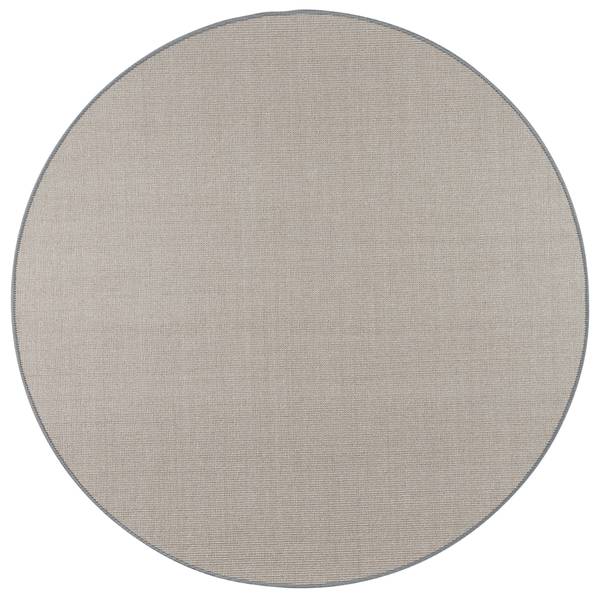 Sisal Teppich Rund Grau - 160 x 160 cm