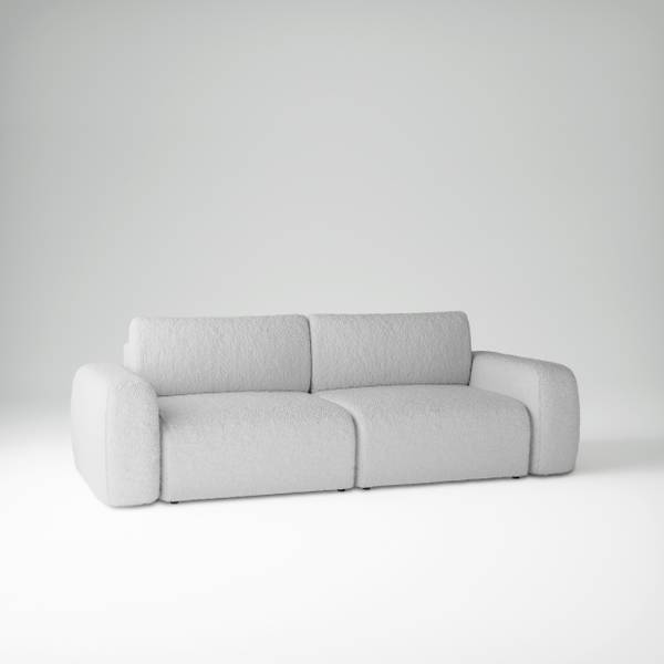 Schlafsofa Varde Hellgrau