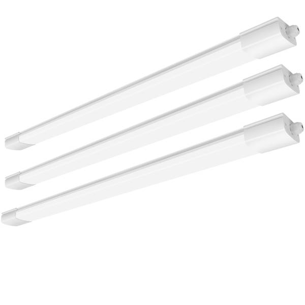 LED Deckenleuchte TR1535 3er-Set Weiß - Kunststoff - 7 x 5 x 120 cm