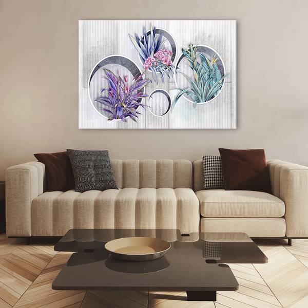 Canvas schilderij Planten 60 x 40 cm