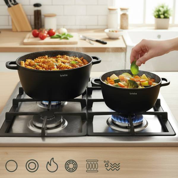 Batterie de Cuisine BLACKT3 6 Pièces Nombre de pièces dans le lot : 6