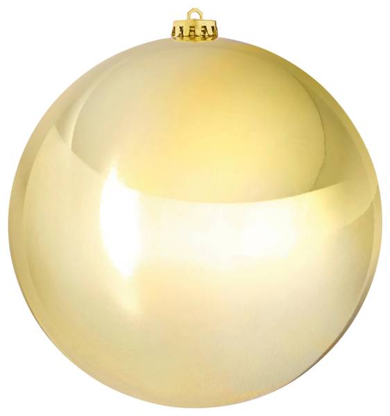 Christbaumkugel BIG Gold - Kunststoff - 1 x 1 x 1 cm