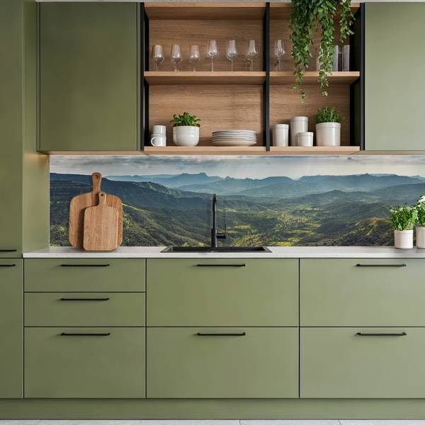 KÜCHENRÜCKWAND Tal 500 x 80 cm
