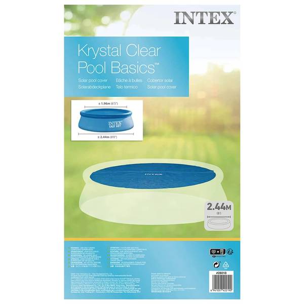 Pool Solarplane 3202954 Blau - Polyethylen - 206 x 1 x 206 cm
