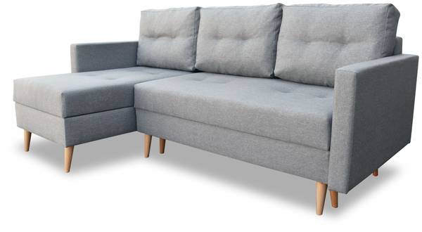 Ecksofa Malmö Grau